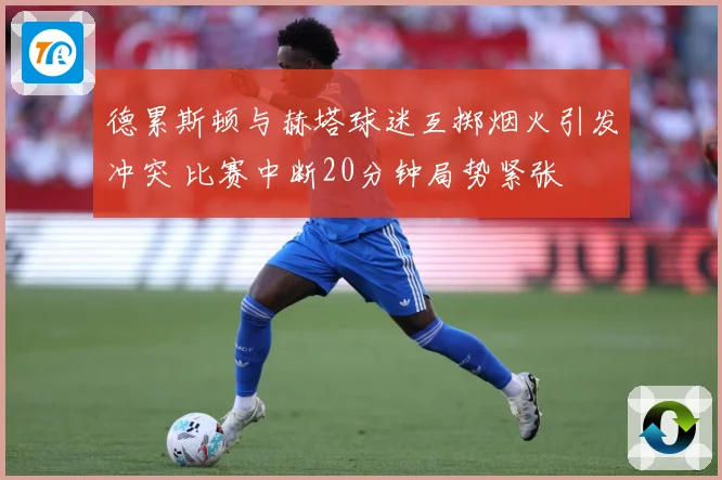 德累斯顿与赫塔球迷互掷烟火引发冲突 比赛中断20分钟局势紧张